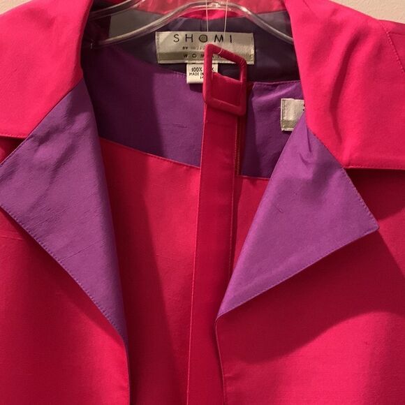 Shomi by miller Shor Woman 100% Silk Suit - Picture 5 of 12